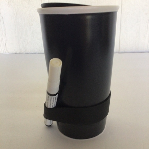 STARBUCKS BLACK TRAVEL TUMBLER 12 OZ NWT - Picture 7 of 10